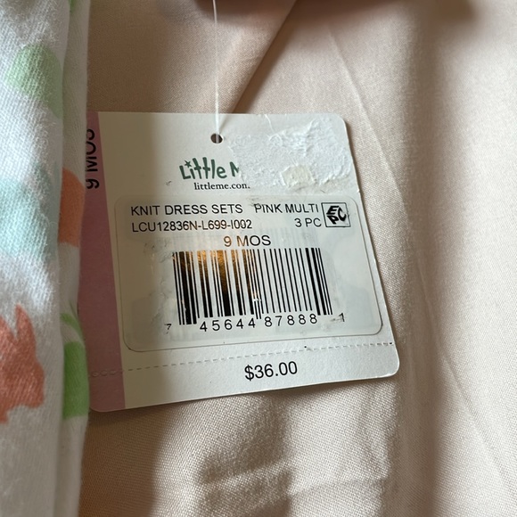 Little Me 3 of outfit. Dress w/ jacket & Panties - Picture 2 of 4